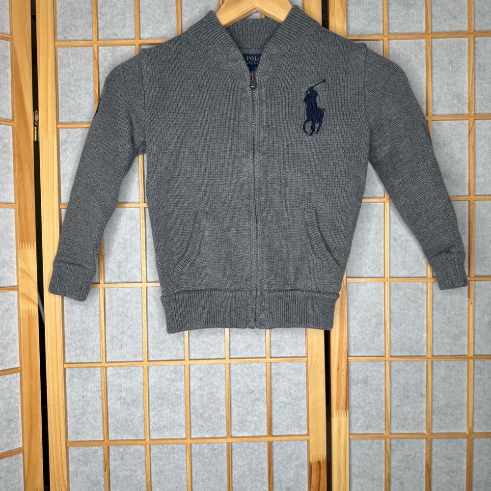 Polo by Ralph Lauren Kids Charcoal Sweater